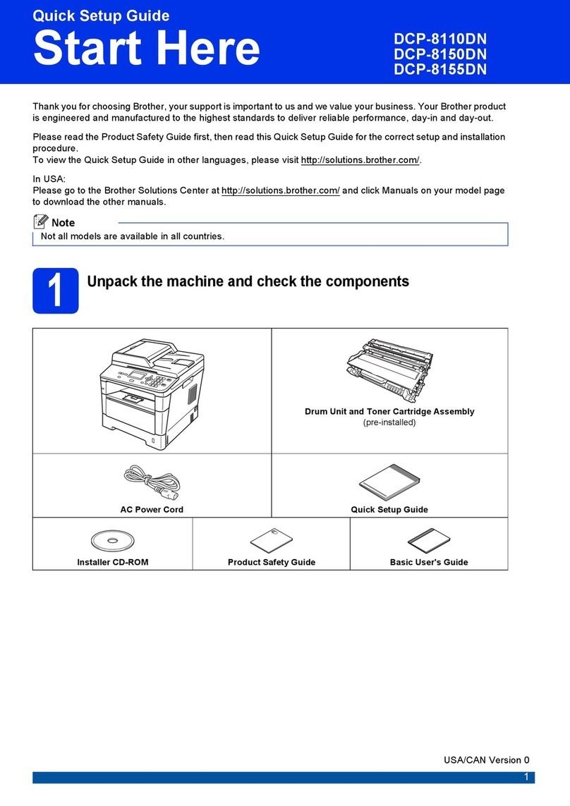 Brother DCP-8110DN User manual