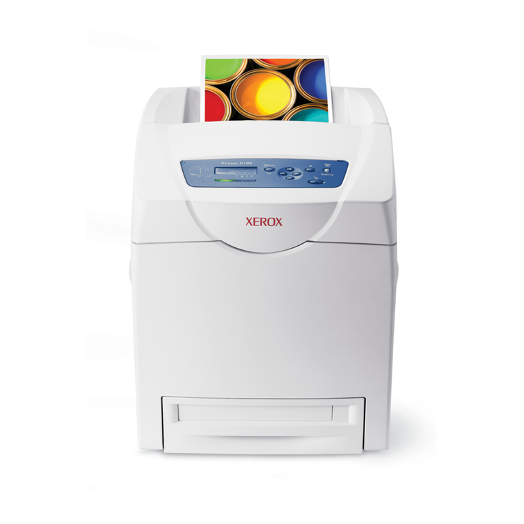 Xerox 6180N - Phaser Color Laser Printer Programming manual
