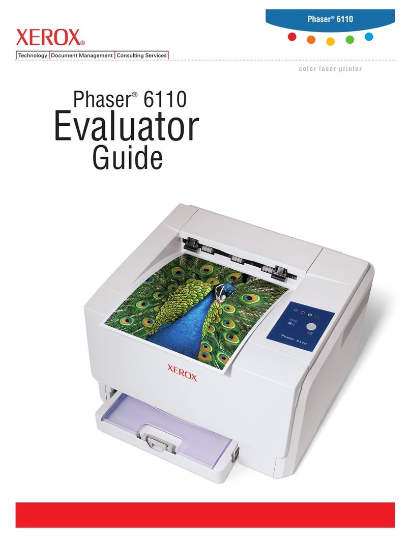 Xerox Phaser 6110N Evaluator guide