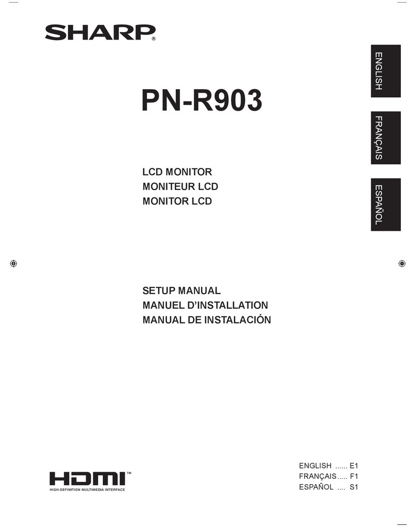 Sharp PN-R903 User guide