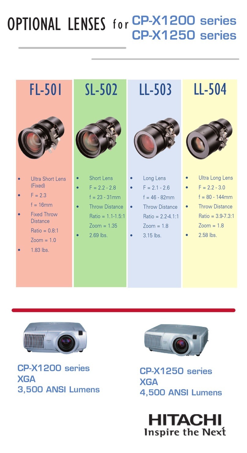 Hitachi FL-501 Specifications