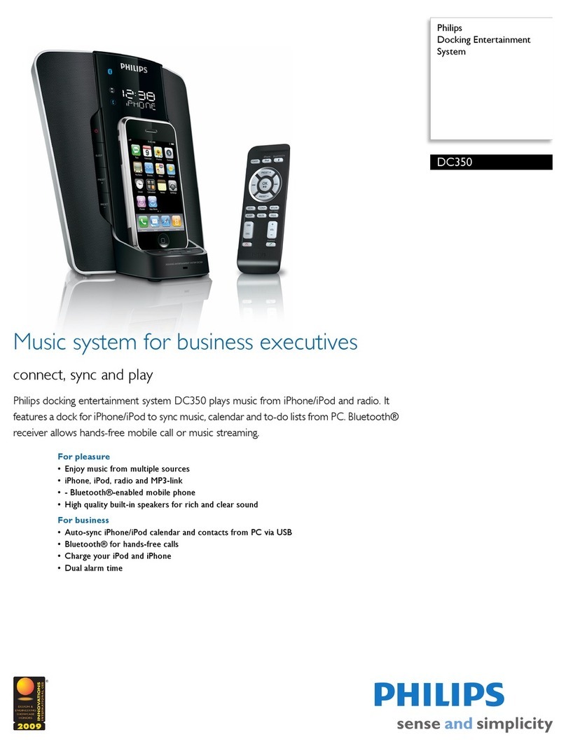 Philips DC350 User manual