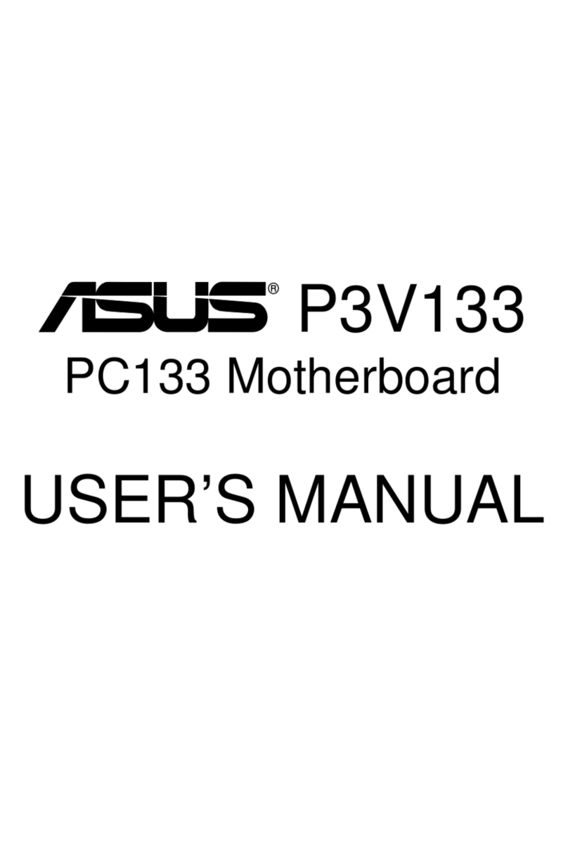 Asus P3V133 user manual