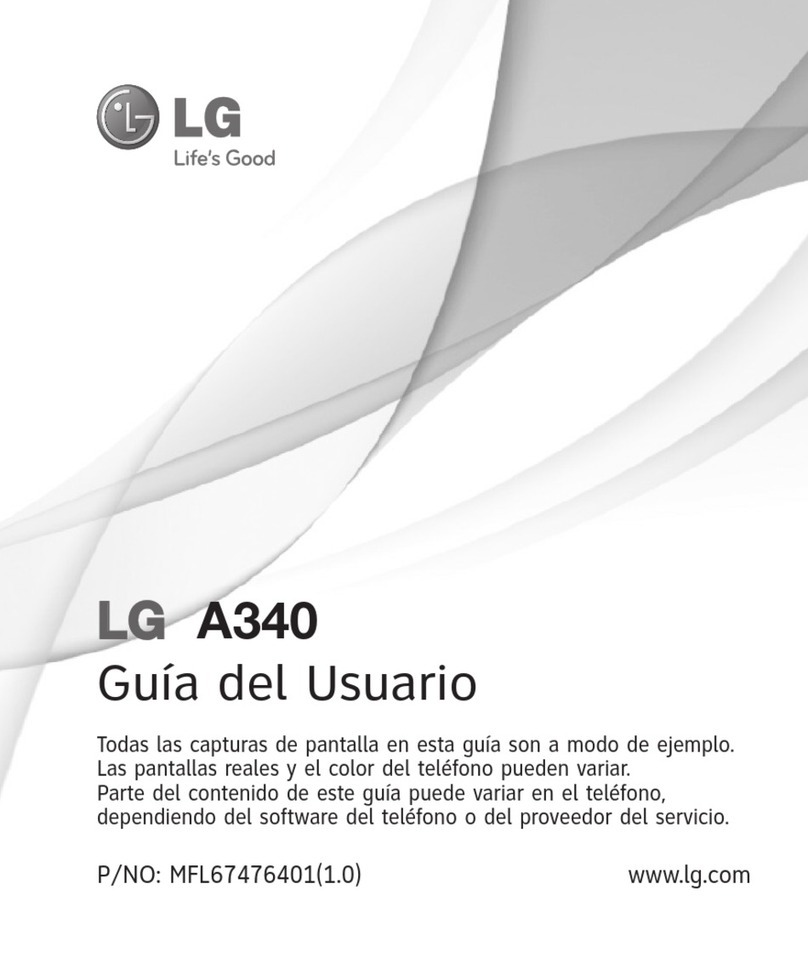 LG A340 User manual