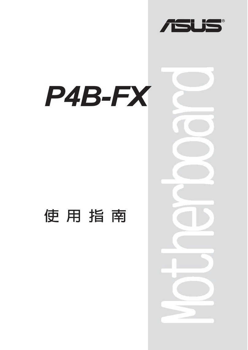Asus P4B-FX User manual