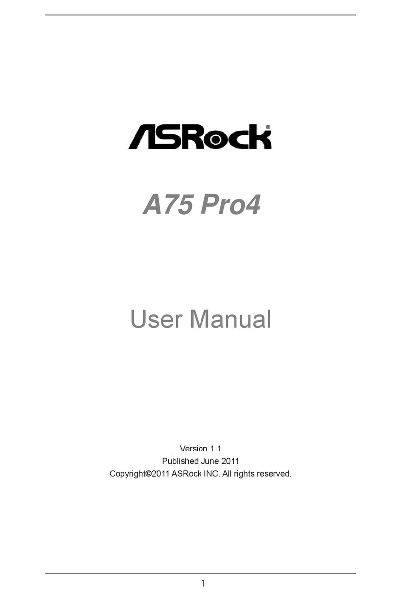 ASROCK A75 Pro4 MVP User manual