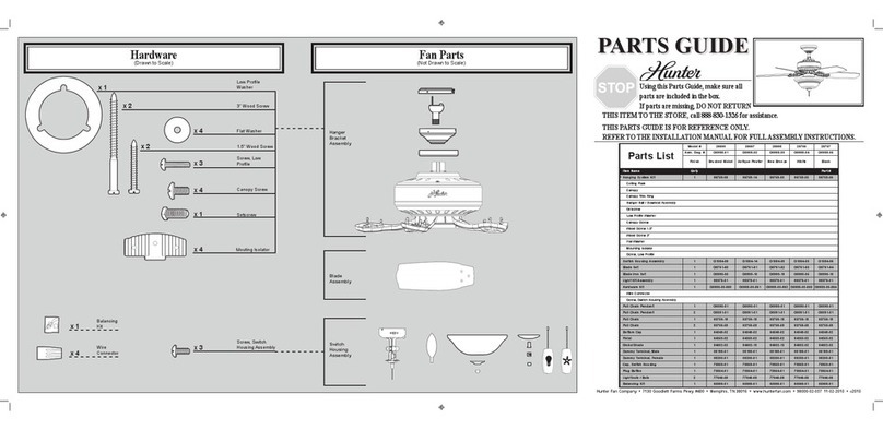 Hunter 28698 Manual