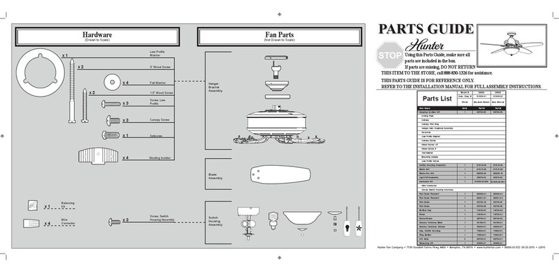 Hunter 28685 Manual