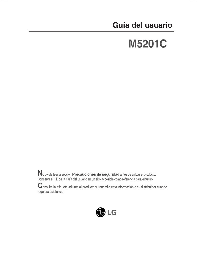 LG M5201C-BA Quick start guide