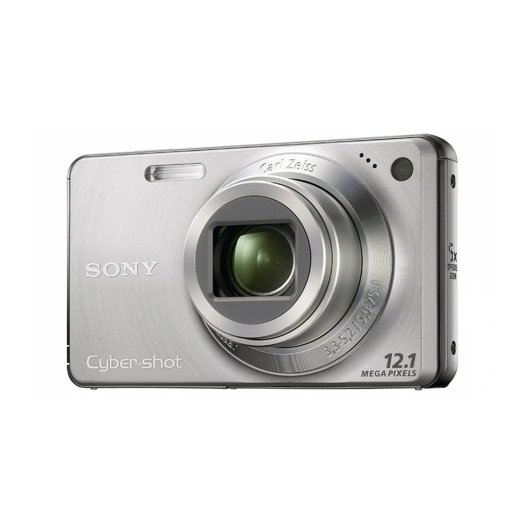Sony Cyber-shot DSC-W270 Specifications Sony Cyber-shot DSC-W270 Specifications