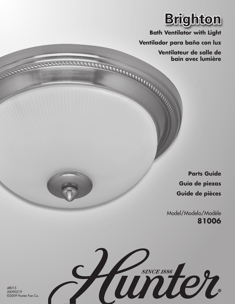 Hunter 81006 Manual
