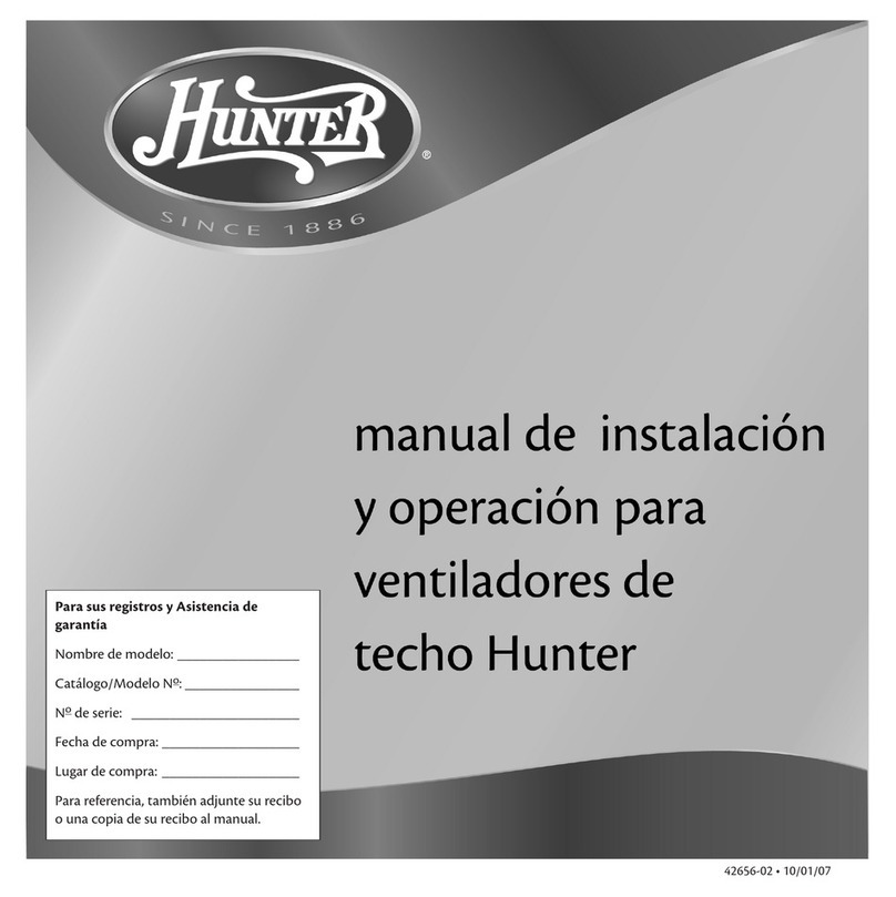 Hunter 28872 manual