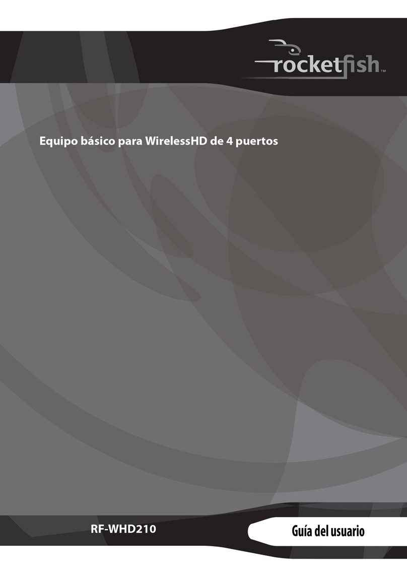 Rocket Fish RF-WHD210 Quick start guide