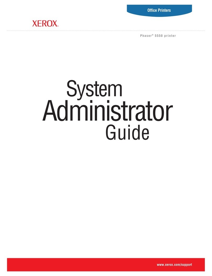 Xerox 5550B - Phaser B/W Laser Printer Service manual