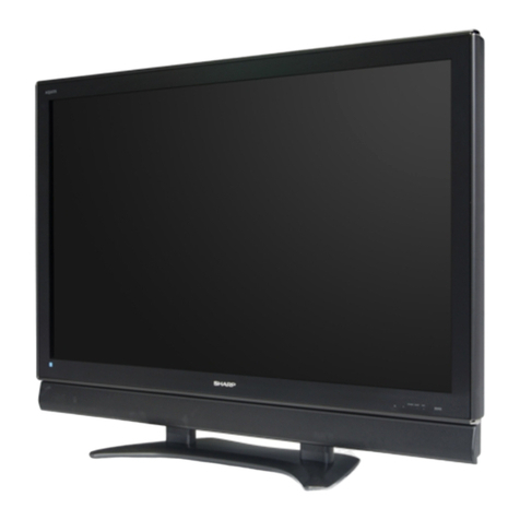Sharp LC-60C52U - 52" LCD TV Service manual