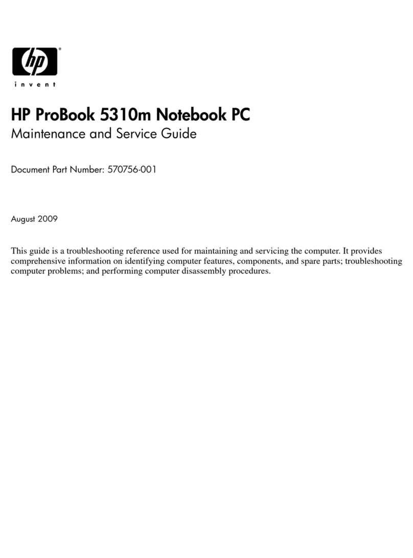 HP ProBook 5330m Manual HP ProBook 5330m Manual