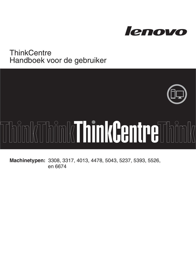 Lenovo ThinkCentre A63 Instruction Manual