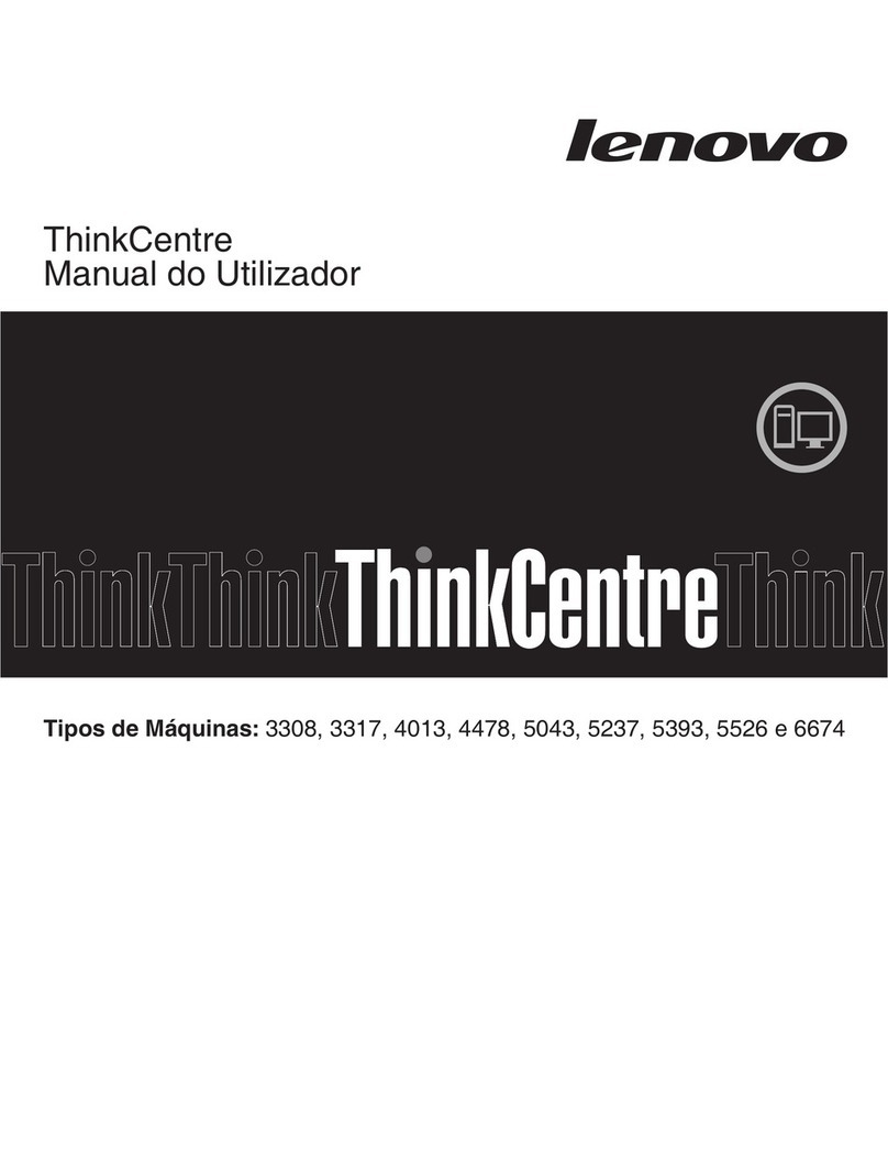Lenovo ThinkCentre A63 Setup guide
