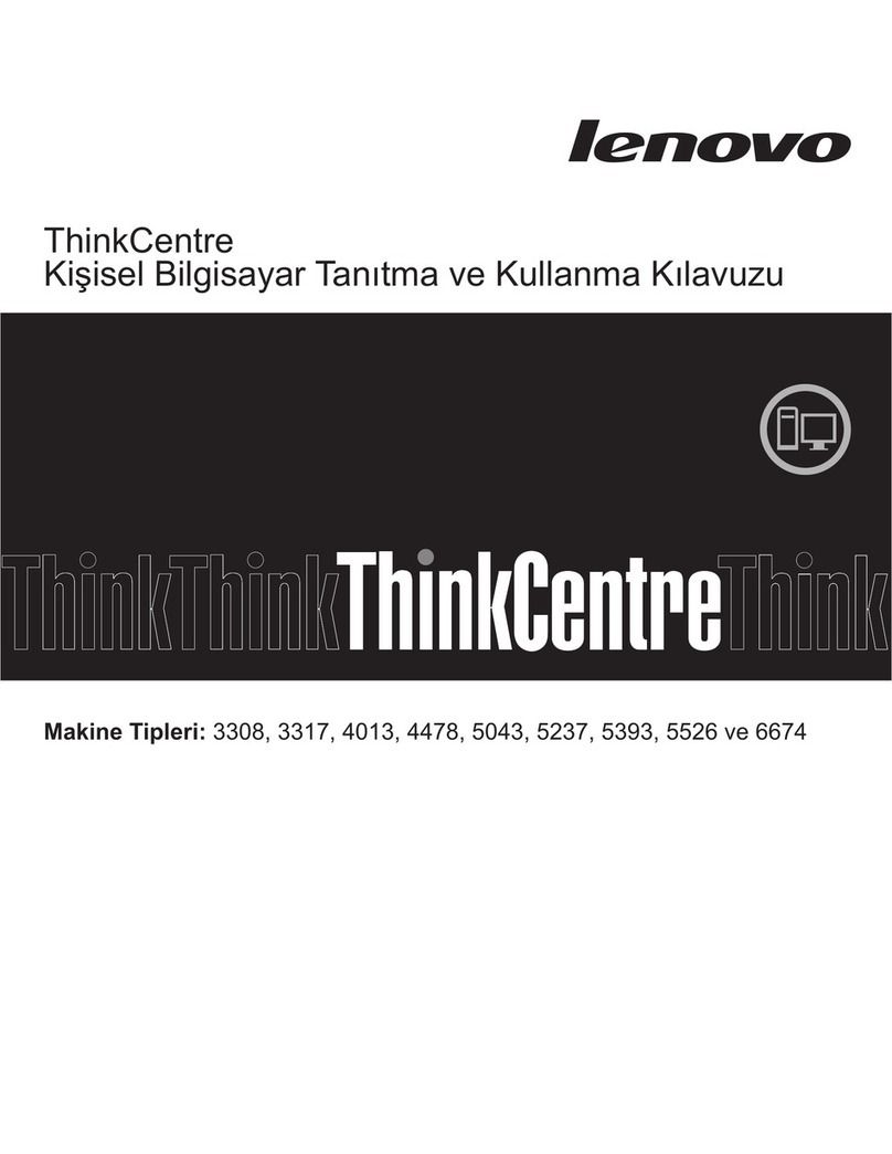 Lenovo ThinkCentre A63 User manual Lenovo ThinkCentre A63 User manual