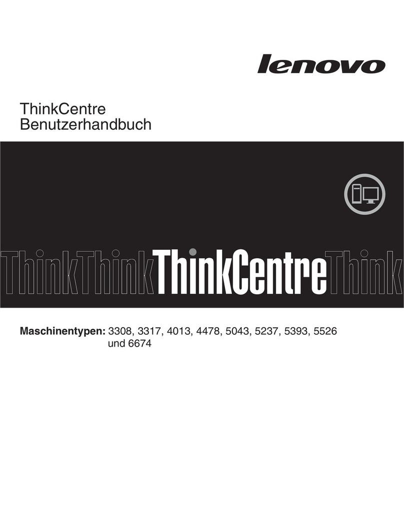 Lenovo ThinkCentre A63 Instructions for use