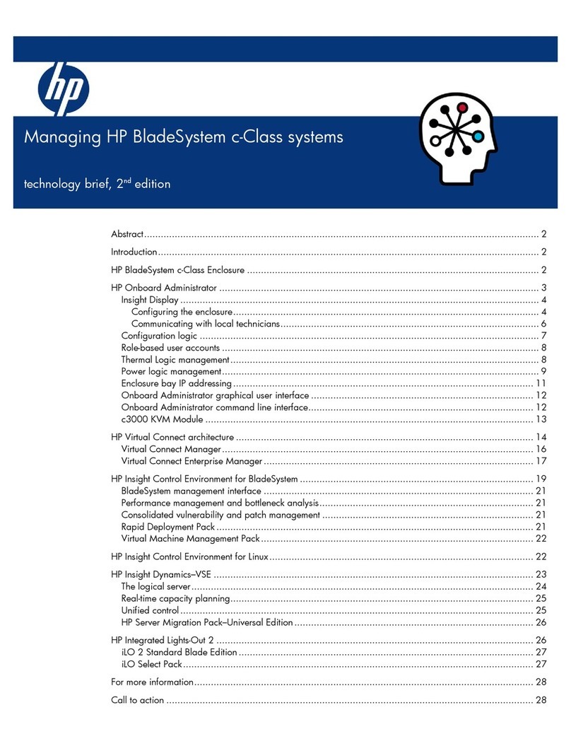 HP BL685c - ProLiant - 4 GB RAM Programming manual