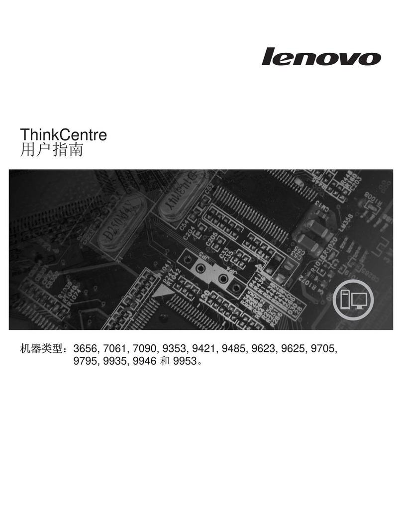Lenovo ThinkCentre A62 User manual Lenovo ThinkCentre A62 User manual