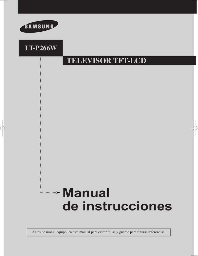Samsung LT-P266W Setup guide