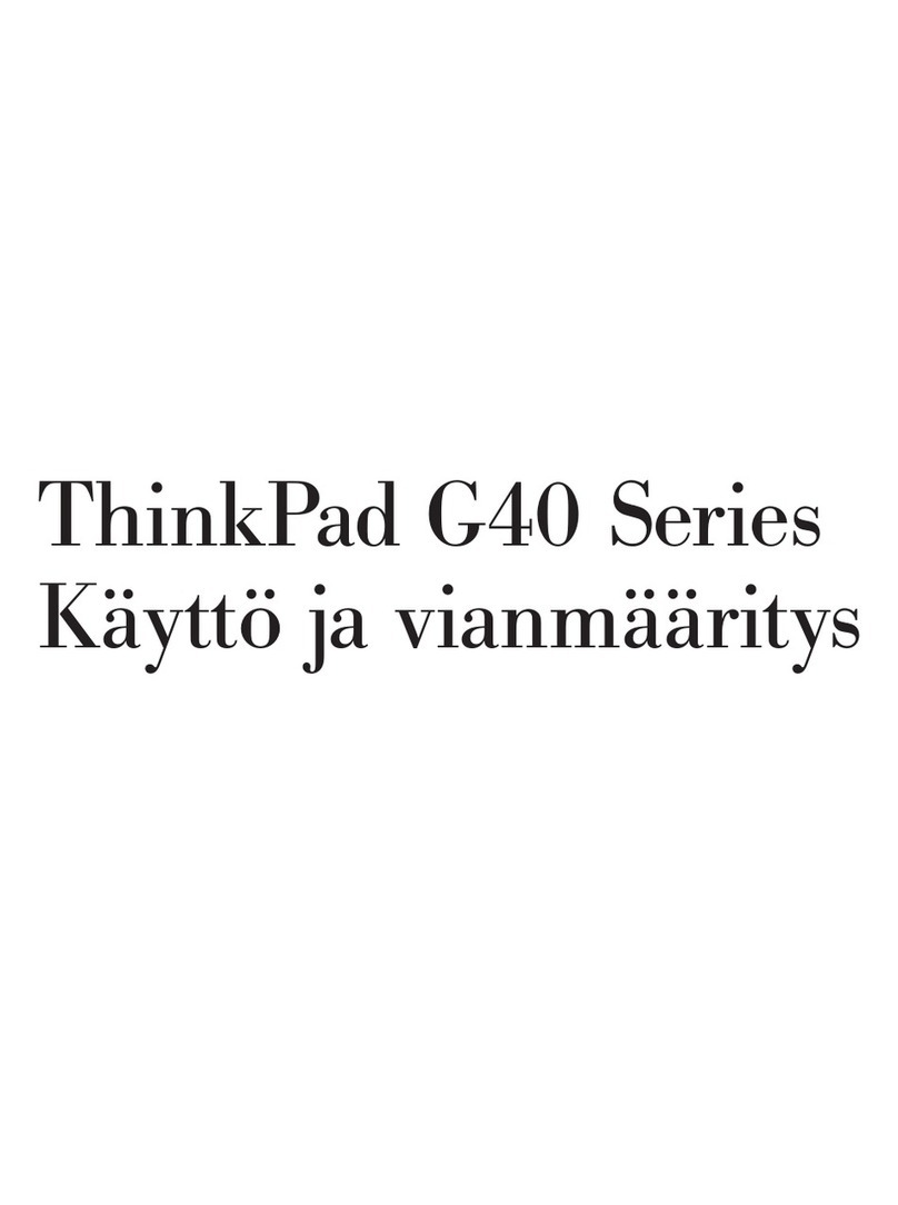 Lenovo ThinkPad G41 Instruction sheet