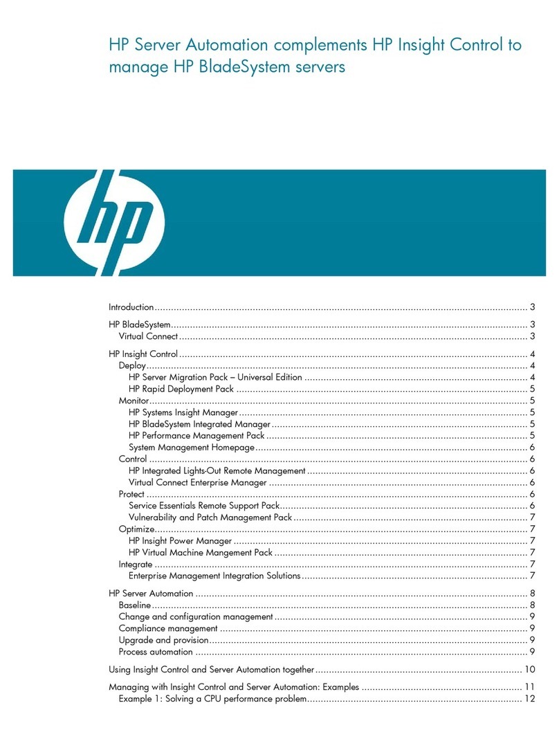 HP BL685c - ProLiant - 4 GB RAM Reference manual