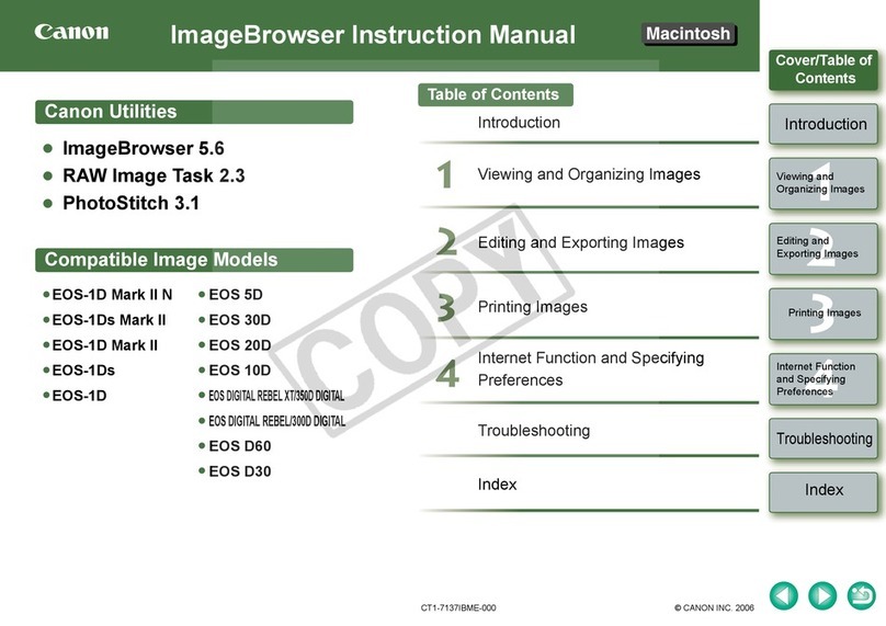 Canon EOS 30D - 8.2MP Digital SLR Camera instruction manual