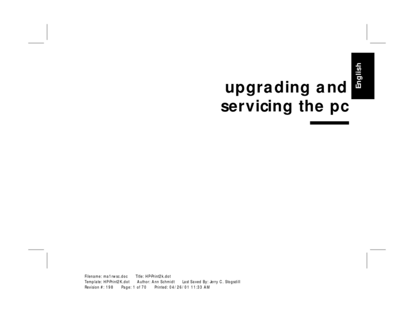 HP Pavilion xl900 - Desktop PC User manual