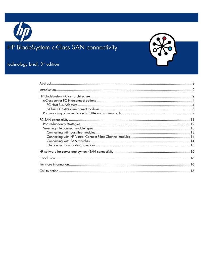 HP BL685c - ProLiant - 4 GB RAM User manual