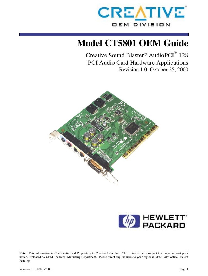 Creative Pavilion xl700 - Desktop PC User manual