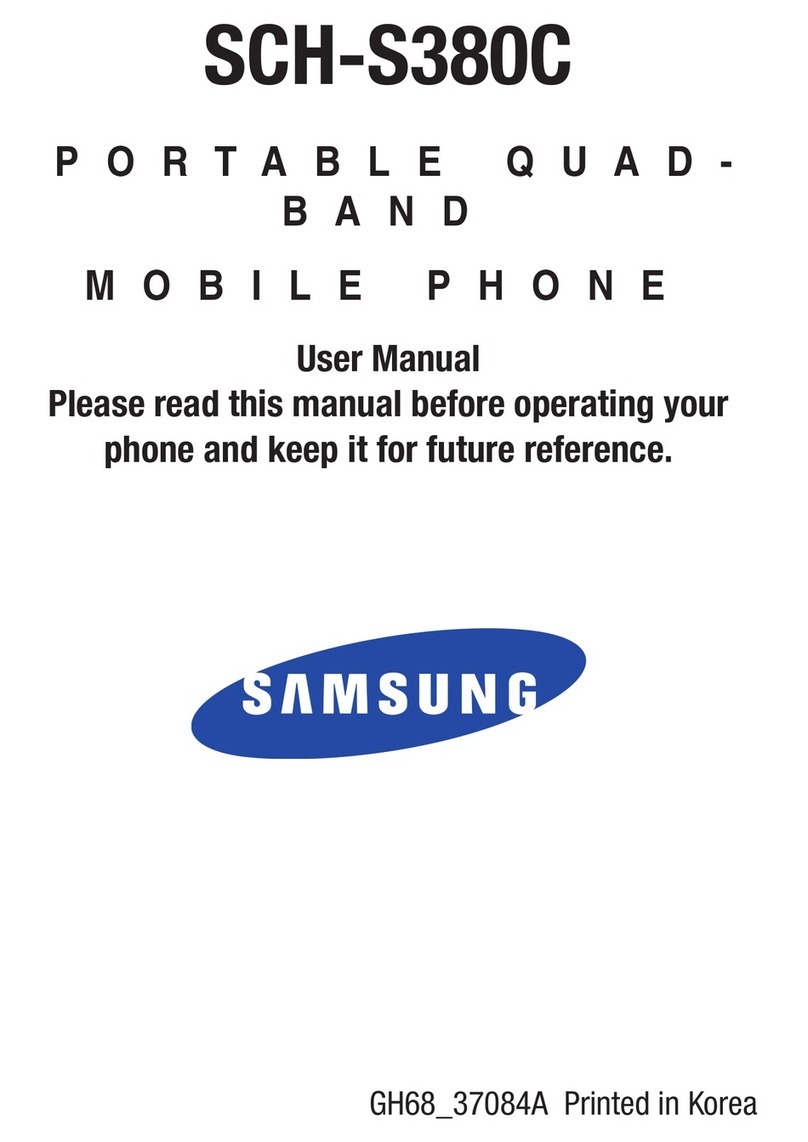 Samsung SCH-S380C User manual