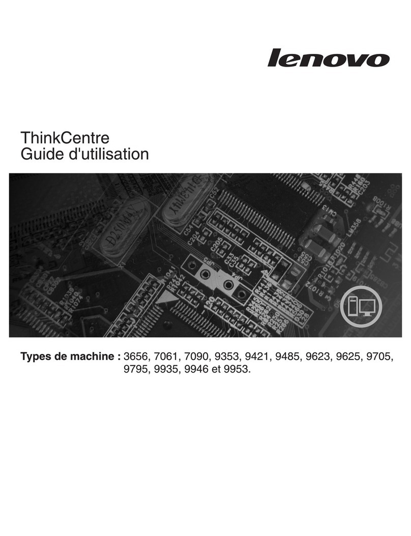 Lenovo ThinkCentre A62 Guide d'utilisation