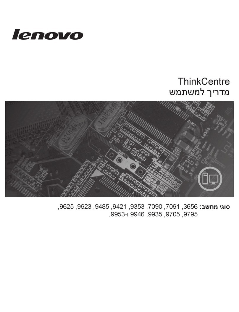 Lenovo ThinkCentre A62 User manual