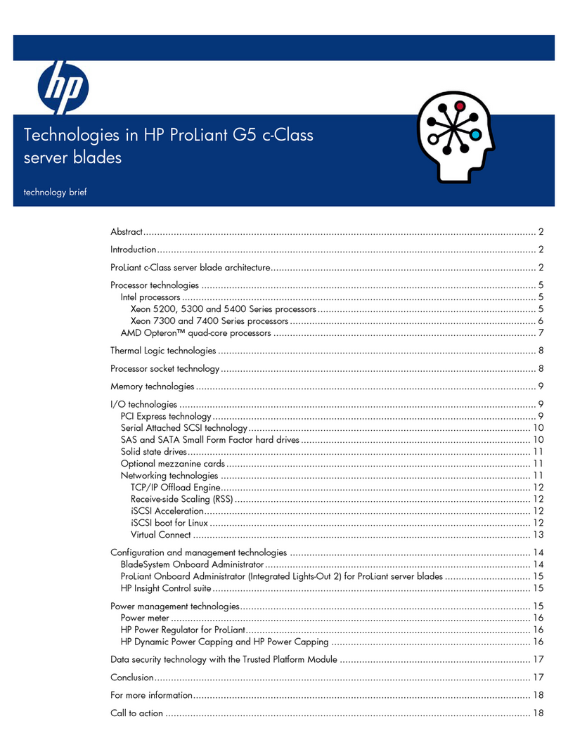 HP BL680c - ProLiant - G5 Quick guide