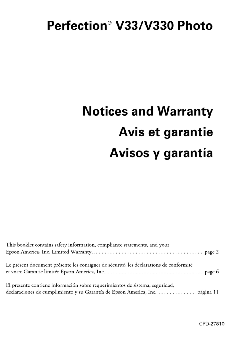 Epson B11B200211 Operation and maintenance manual Epson B11B200211 Operation and maintenance manual