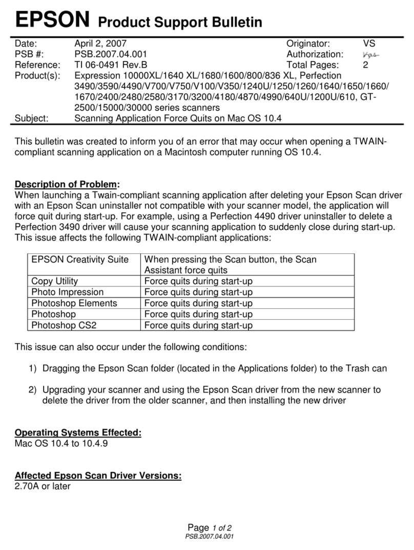 Epson 4870 - Perfection Pro Dimensions