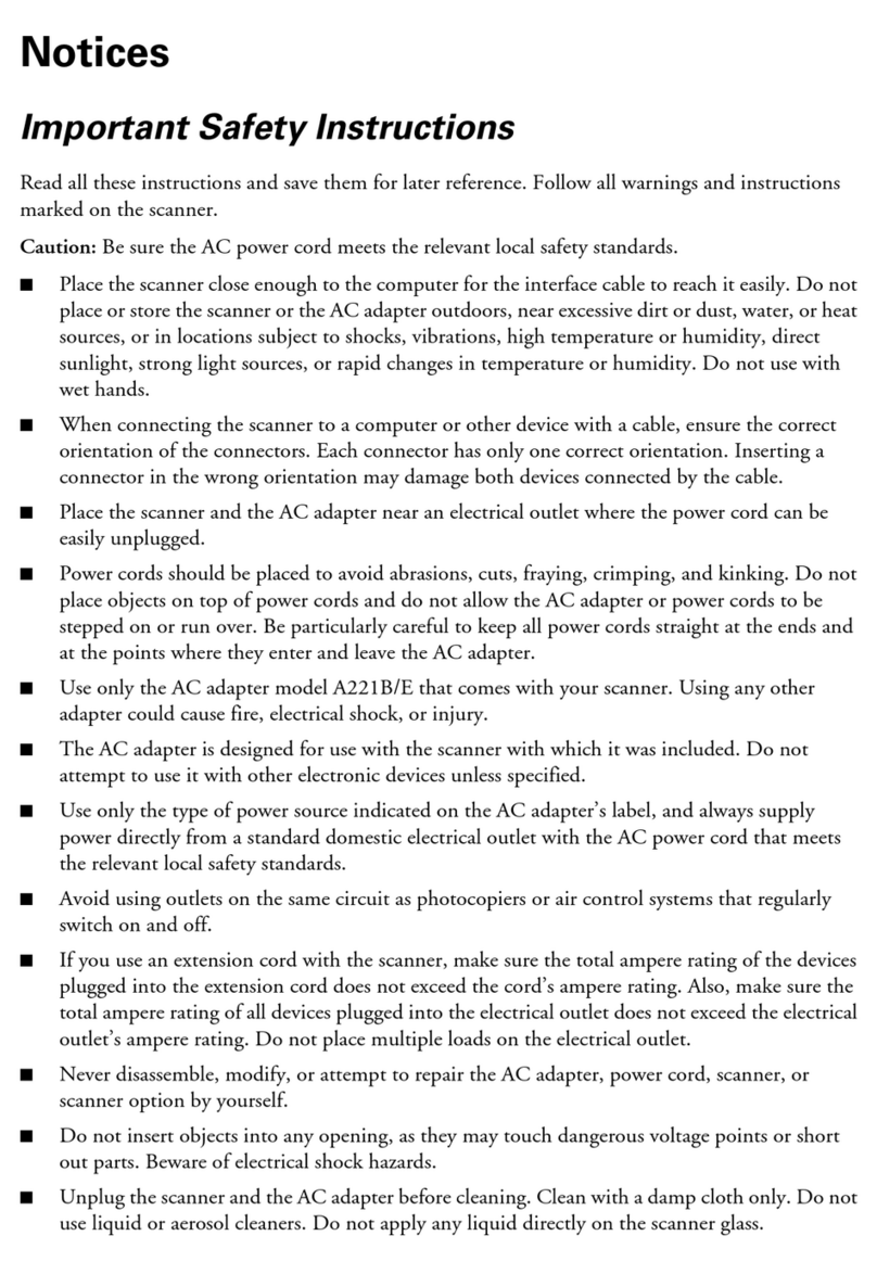 Epson 4490 - Perfection Photo User manual