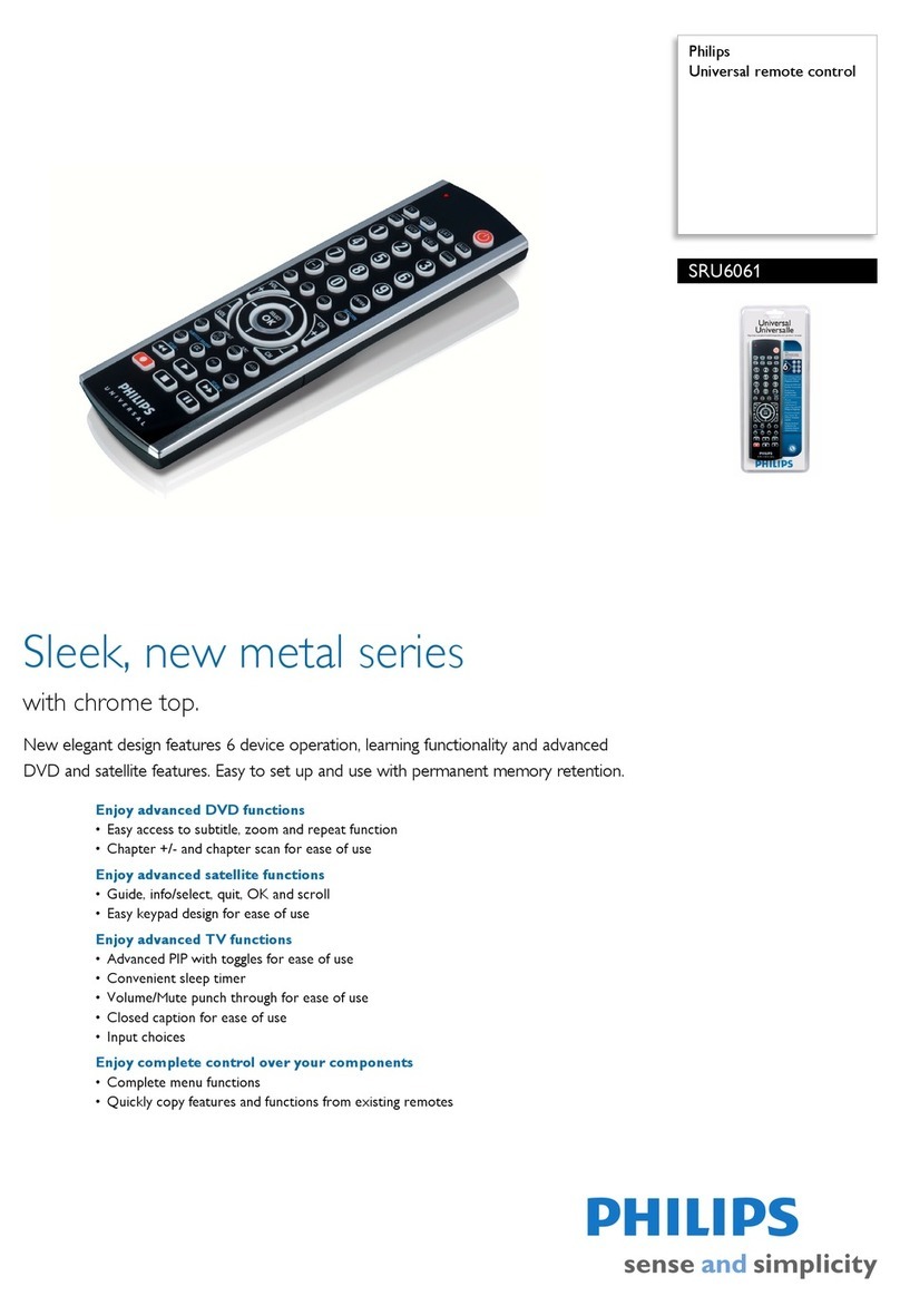 Philips SRU6061 Specifications