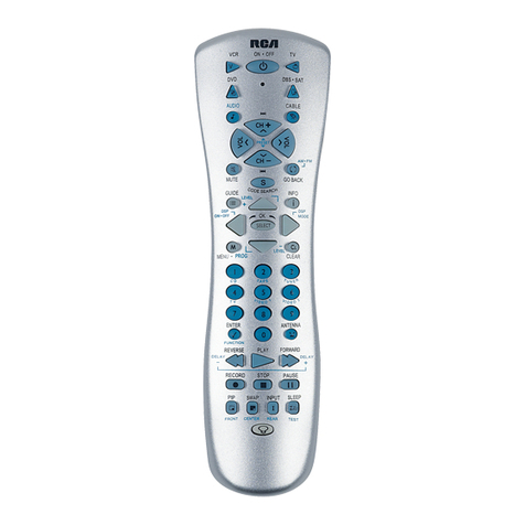 RCA RCU600M - Universal Remote Control Administrator guide
