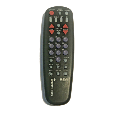 RCA RCU400KTP User manual