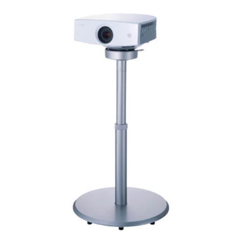 Sony SU-HS2 Mounting instructions