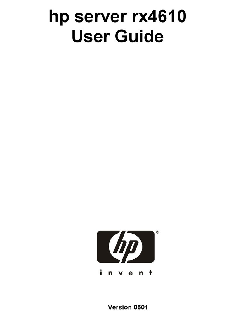 HP Integrity rx4610 User manual