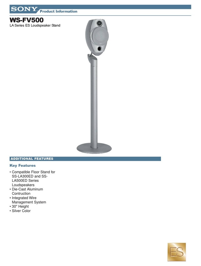 Sony WS-FV500 Product information