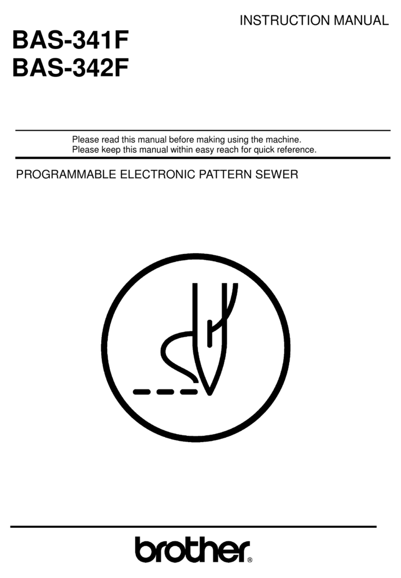 Brother BAS-341F instruction manual