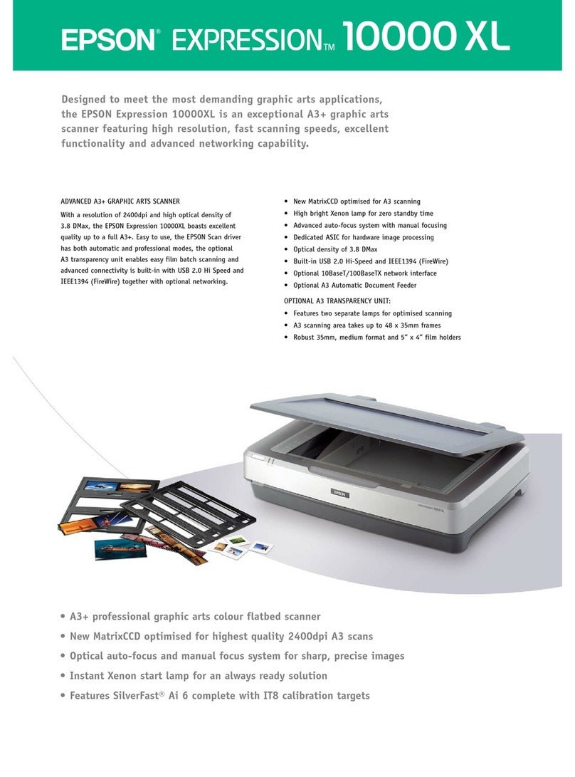 Epson E10000XL-GA User manual