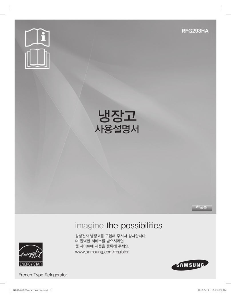 Samsung RFG293HABP User manual