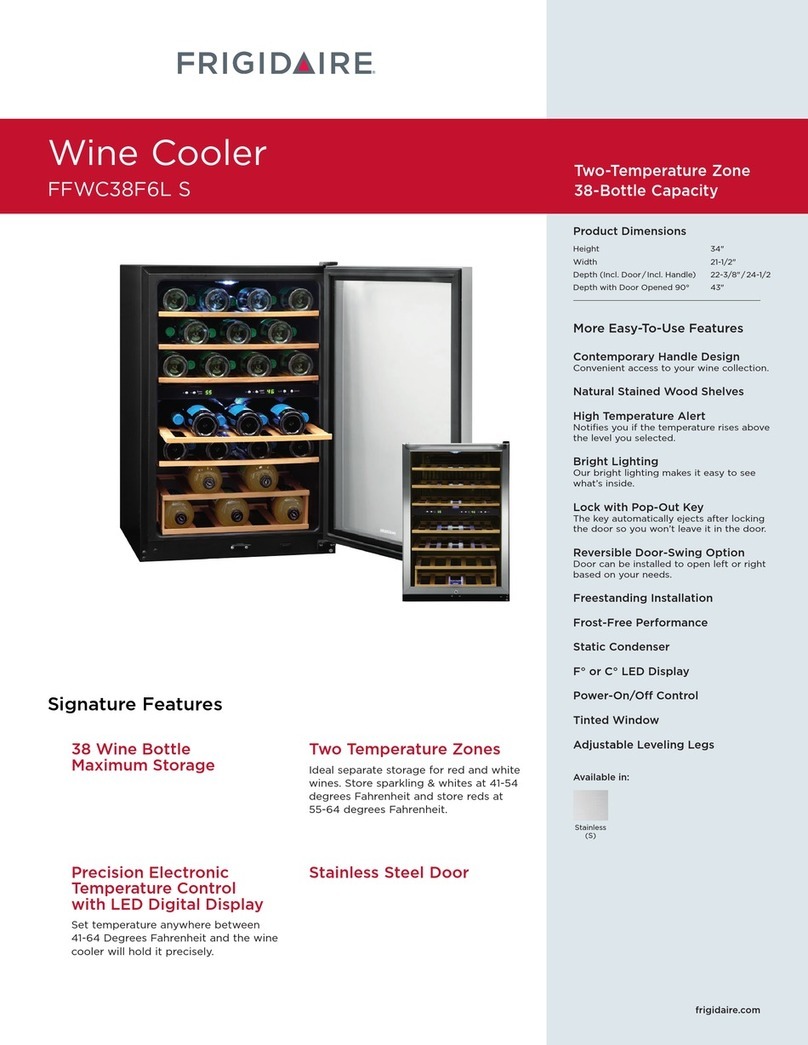 Frigidaire FFWC38F6LS Installation instructions